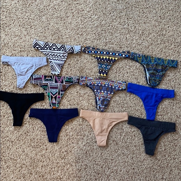 Sexy Basics Other - 💥SALE💥 NWOT bundle of 11 thongs - XS